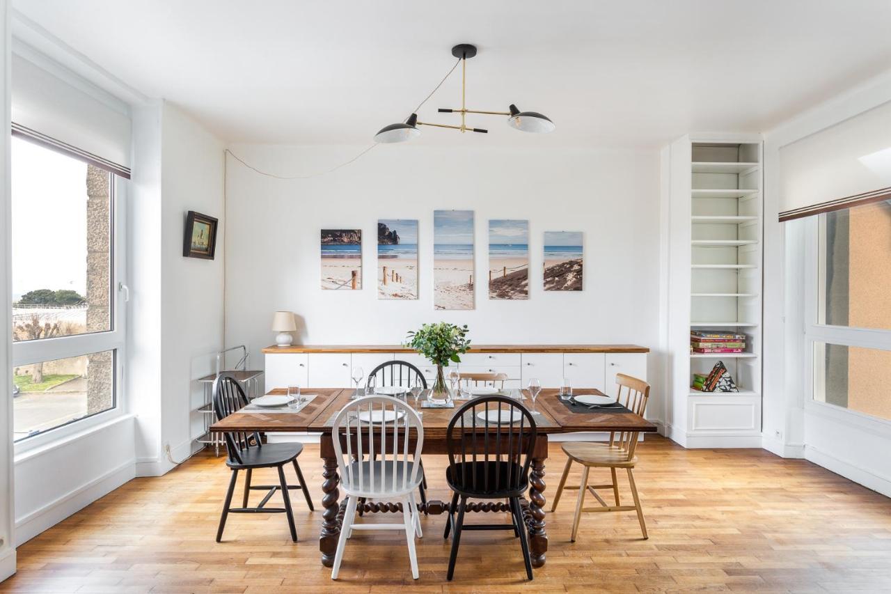 Le Hauturier - Appartement De Standing Avec Vue Mer Saint-Malo Exteriör bild