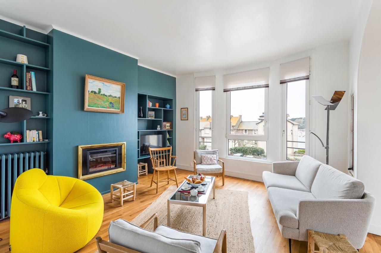 Le Hauturier - Appartement De Standing Avec Vue Mer Saint-Malo Exteriör bild